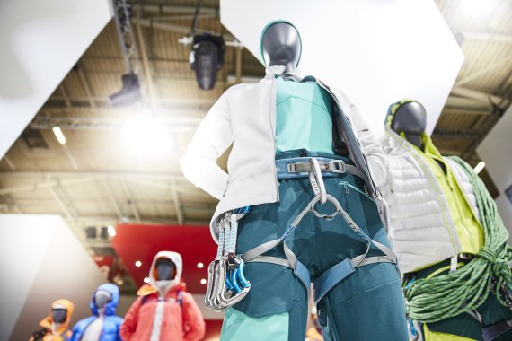 Climbing gear and clothing at the ISPO Munich Climbing gear and clothing at the ISPO Munich