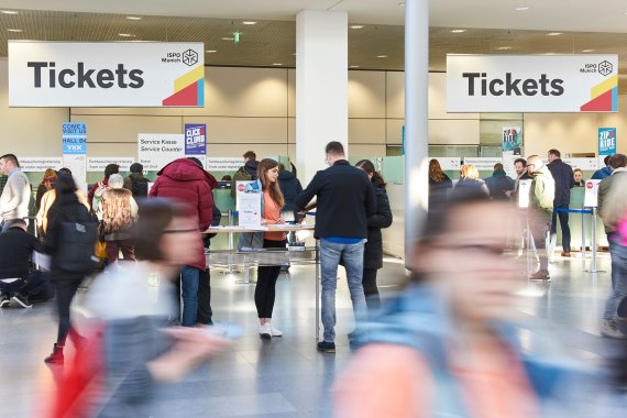 Neue Ticketpreise auf der ISPO Munich