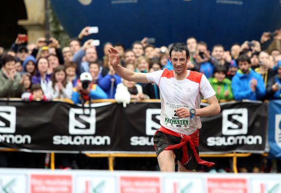 Kilian Jornet gewann drei Läufe der Golden Trail Series 2018.