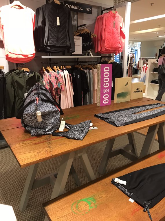 Credit: ispo.com Sports brands Quicksilver and O'Neill featured in the Go for Good project.