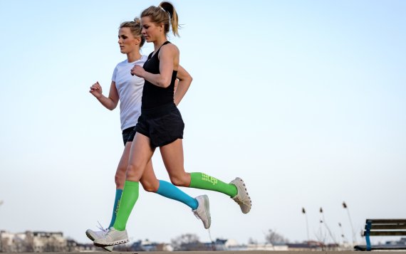 CEP Running Socks sorgen für mehr Spaß beim Laufen.