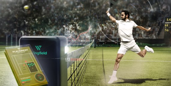 Credit: leAD Sports See and get all relevant data on your smartphone during a tennis match.