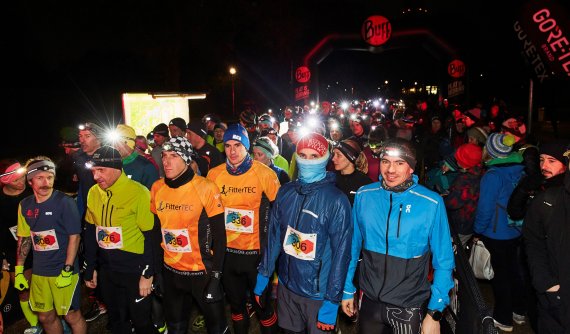 Credit: Messe München GmbH Kalt, aber gut besucht: Der ISPO Munich Night Run war einer der Höhepunkte der ISPO Munich Sports Week.