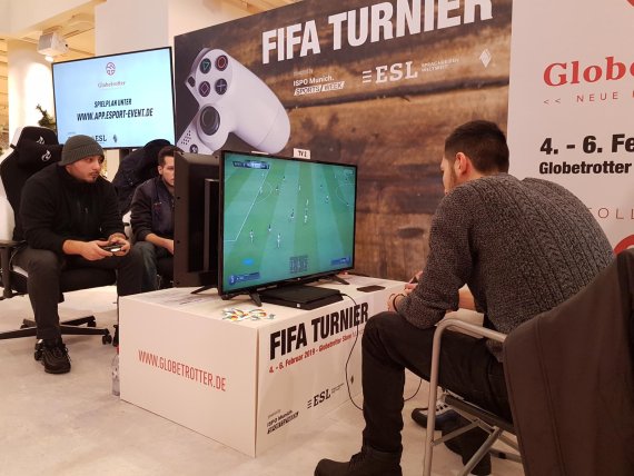 Credit: Constantin Duge/Contentküche Fifa-19-Turnier im Globetrotter Store