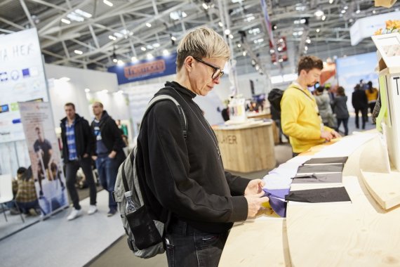 Die Halle C5 auf der ISPO Munich 2019. 