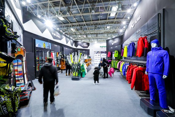 Example of booth at ISPO Beijing