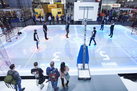 Messehalle auf ISPO Messehalle auf ISPO