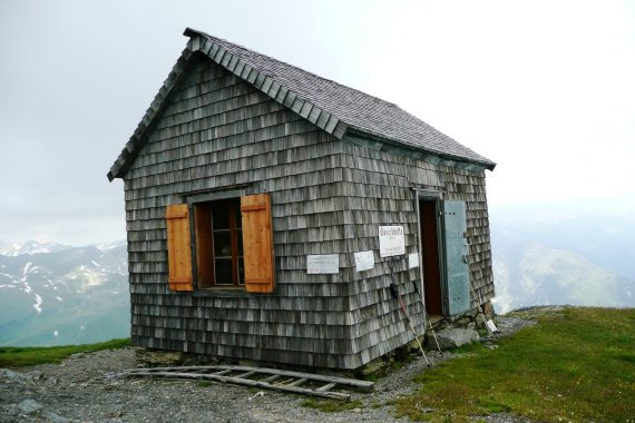 20 Quadratmeter klein: die Böseckhütte
