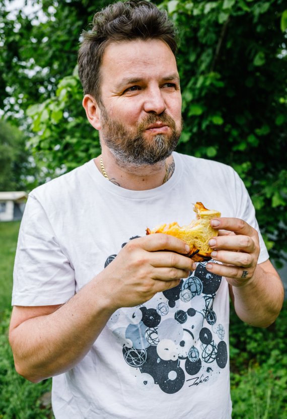 Vorsicht heiß und lecker: das Outdoor-Sandwich von Sven Christ