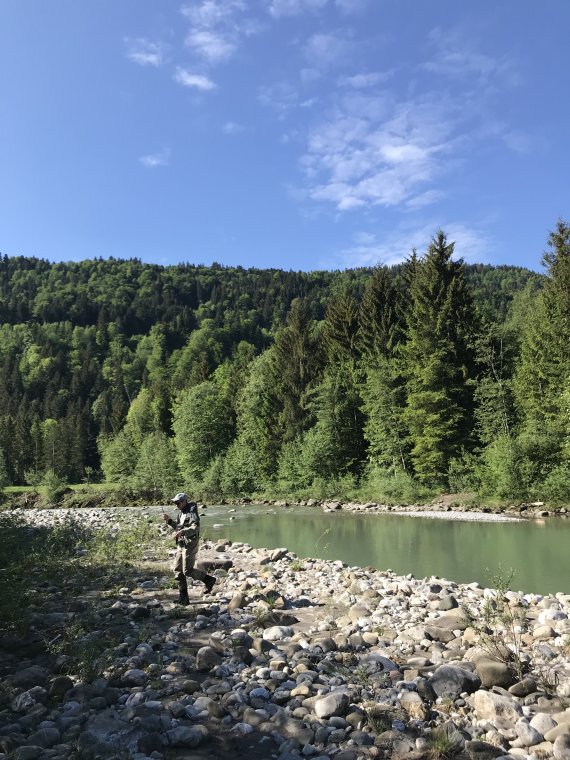Zelten und Fischen im Bregenzerwald 