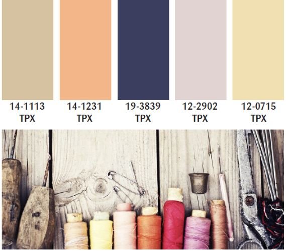 Traditional colors are also in the palette for spring / summer 2021