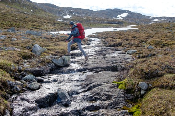 River crossing in Norway