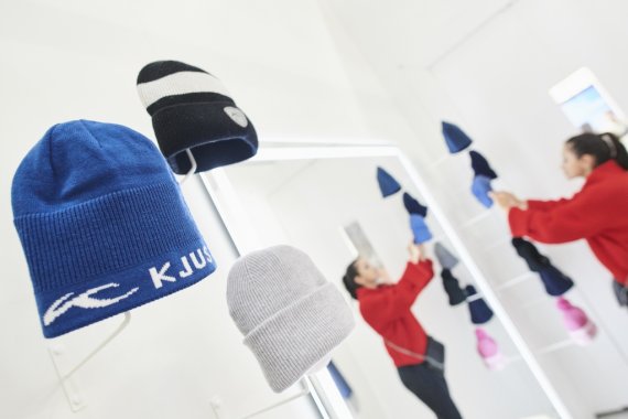 Kjus booth at ISPO Munich 2019