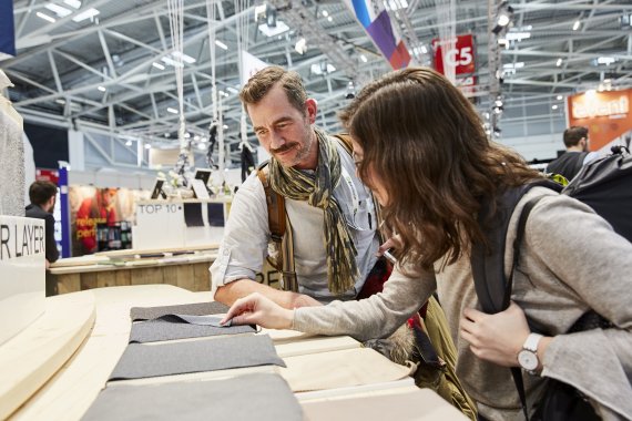 ISPO Textrends is proving to be the spring board of the season for brand developers and product designers.