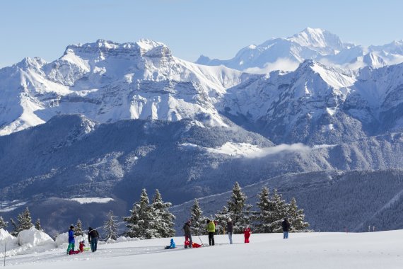 The Semnoz attracts outdoor fans both in summer and winter.