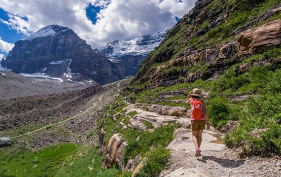 The North Face fördert Outdoor-Aktivitäten für Frauen.