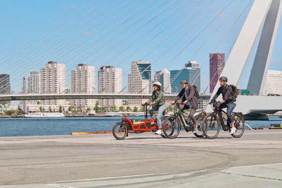 In der Stadt sind E-Bikes besonders gefragt.