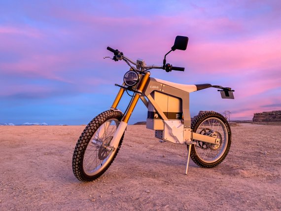 With road licence: the Cake electric motorbike "Kalk".
