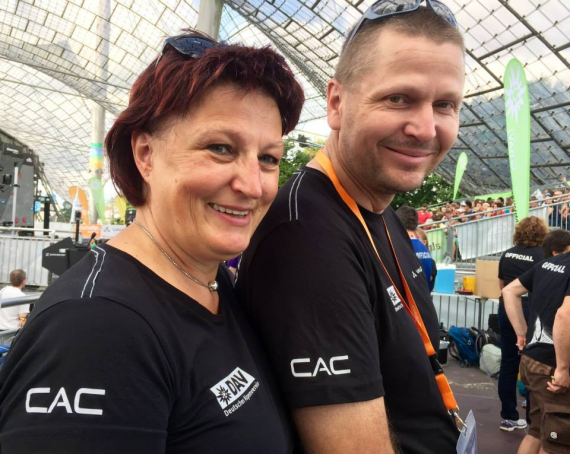 Burgi Beste beim Boulder-Weltcup in München. Burgi Beste beim Boulder-Weltcup in München.