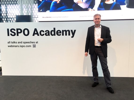 Dr. Ottmar Franzen bei der ISPO Academy 