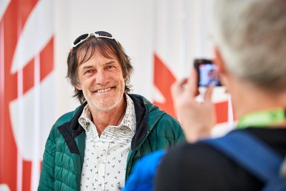 Hans Kammerlander auf der ISPO Munich 2020. Hans Kammerlander auf der ISPO Munich 2020.