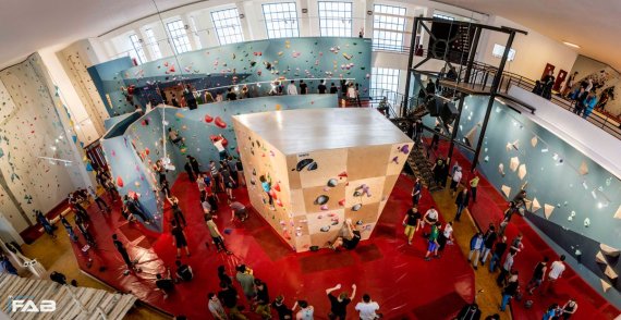 Bouldergarten Berlin Panorama der Bouldergarten boulderhalle