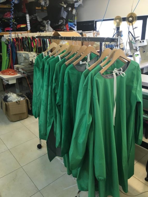Protection clothing manufactured by Salewa-Oberalp Group. Protection clothing manufactured by Salewa-Oberalp Group.