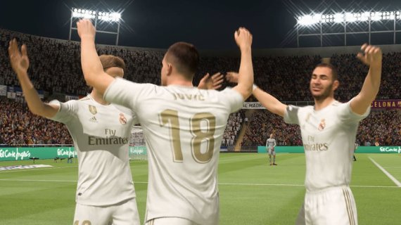 Real Madrid FIFA20 In-Game Aufnahmen aus FIFA20