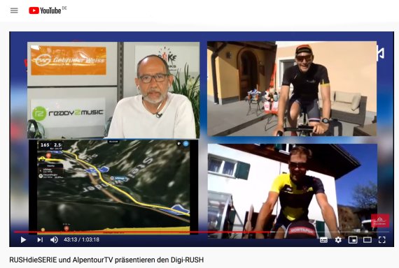 New digital TV format on youtube for #rushdieserie New digital TV format on youtube for training of rush