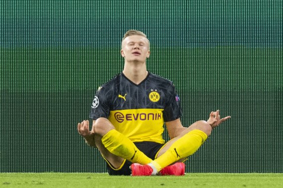 Superstar Erling Haaland von Borussia Dortmund setzt auf Biohacking.