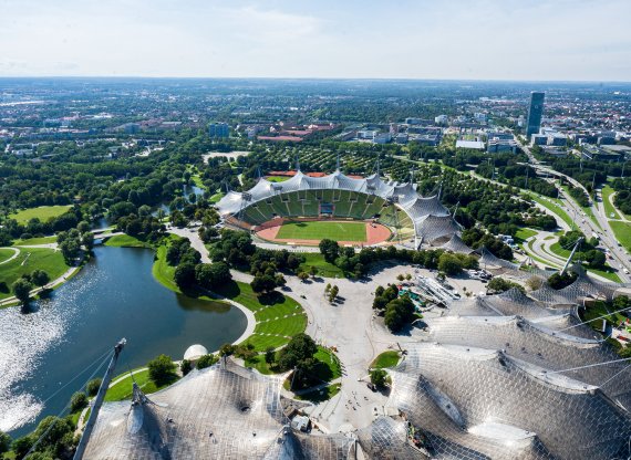 Der Olympiapark in München