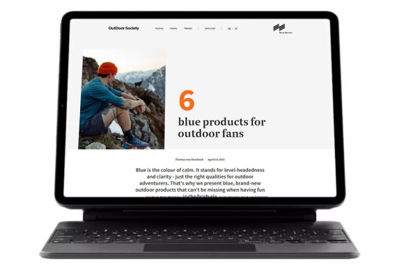 The Listicle "6 Blue Products for Outdoor Fans" The Listicle "6 Blue Products for Outdoor Fans"