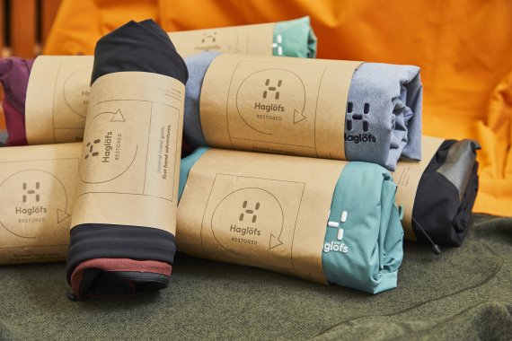 Gebraucht und qualitativ top: Recycelte Kleidung von Haglöfs Klamotten von Haglöfs eingepackt