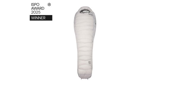 Sleeping bag white silver