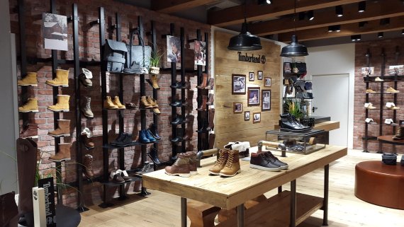 mb-Timberland-Store Im vierten Quartal 2015 eröffnet Timberland fünf Läden