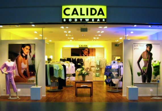 mb-calida Calida-Shop in einem Einkaufszentrum