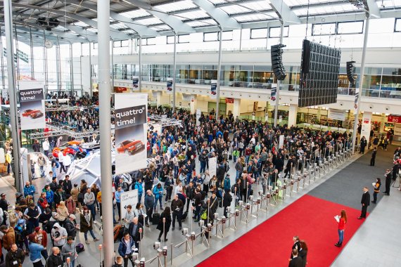 mb-160123-ISPO MUNICH 2015_jf_0218 Die ISPO MUNICH 2015 kurz vor der Öffnung der Pforten.