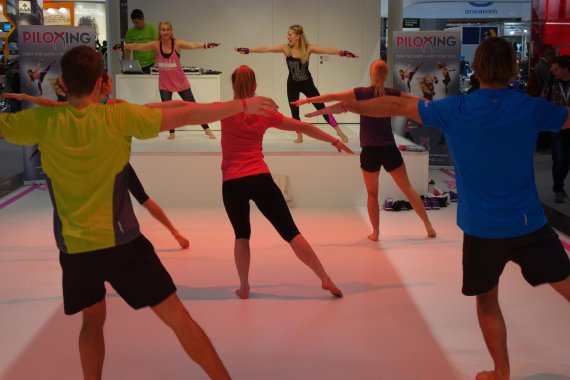 mb-piloxing-1 Attendees will test out the trendy new sport of PILOXING at ISPO MUNICH.