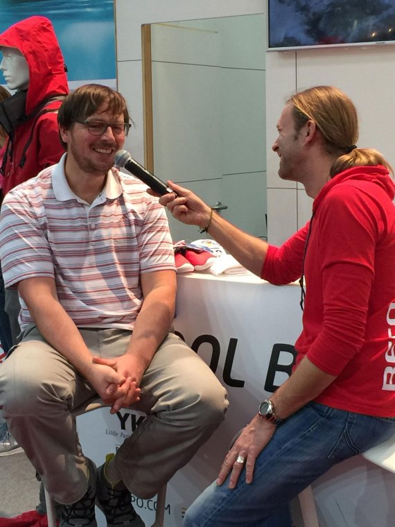 mb-olaf-obsommer-ispo-2016 Olaf Obsommer spricht auf der ISPO MUNICH über die Highlights des Kanusports.