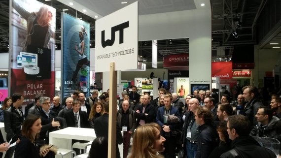 mb-wearable-tech-conference-2016-ispo Auf dem Rundgang durch die Wearable Stände der ISPO MUNICH herrschte großer Andrang.