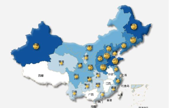 mb-en-160225-China Absolute number of ski resorts in China / 2015