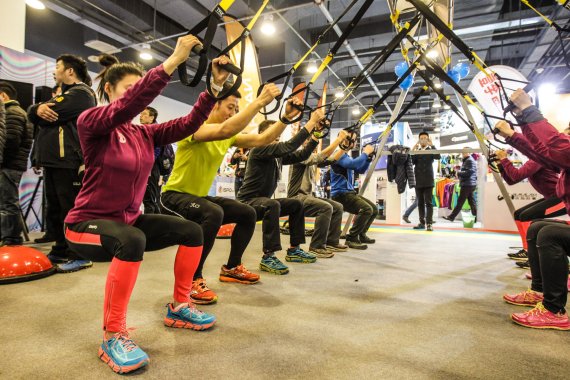 mb-en-Beijing-Aussteller-3 It got sporty at ISPO BEIJING 2016: you could try innovations yourself.