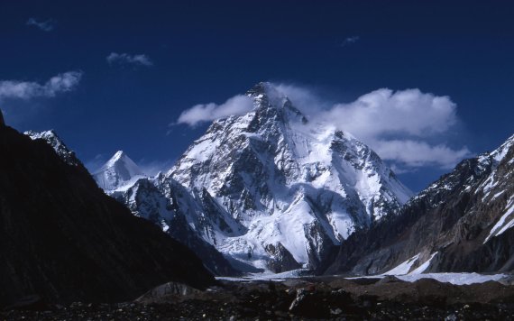 K2, der zweithöchste Gipfel der Erde.