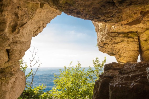 Was für ein Ausblick – Kletterparadies Schwäbische Alb