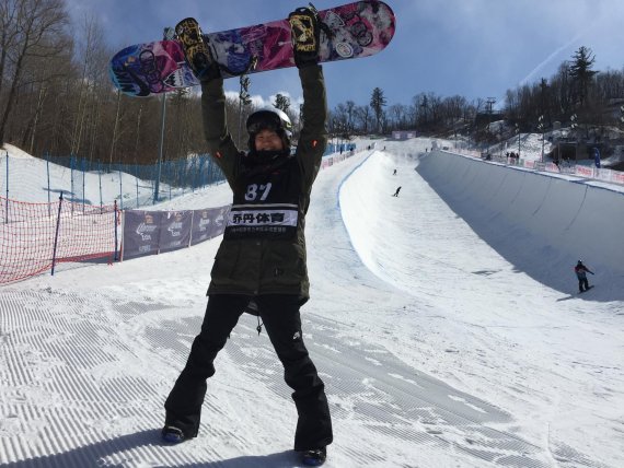 mb-Yabuli-1 Für Liu Jia Yu ist die die Snowboard-WM in Yabuli ein voller Erfolg