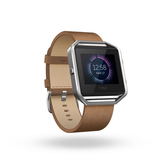 mb-FitBit-Blaze-braun Die FitBit Blaze wurde bereits kurz nach ihrem Erscheinen eine Million Mal verkauft.