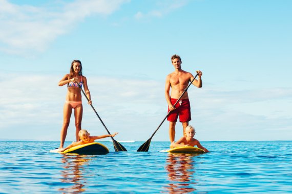mb-160403-ThinkstockPhotos-488244324 Stand-Up-Paddling – Outdoor-Vergnügen von sportlich bis entspannt