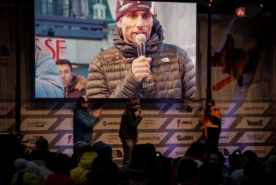mb-en-nicolas-hale-woods-2 On the big stage Nicolas Hale-Woods runs the event for the Freeride World Tour.