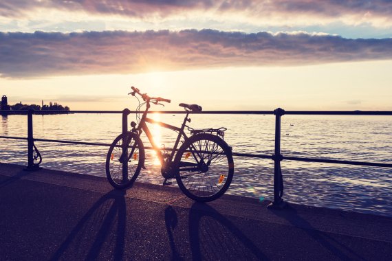 Rad-Romantik am Bodensee, auf dem beliebtesten Radweg der Welt