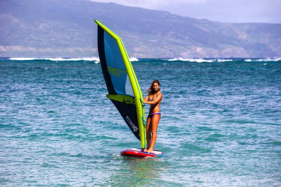The iRIG also makes SUP boards into windsurfers
